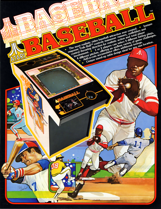 Atari Baseball (set 1) Game Cover